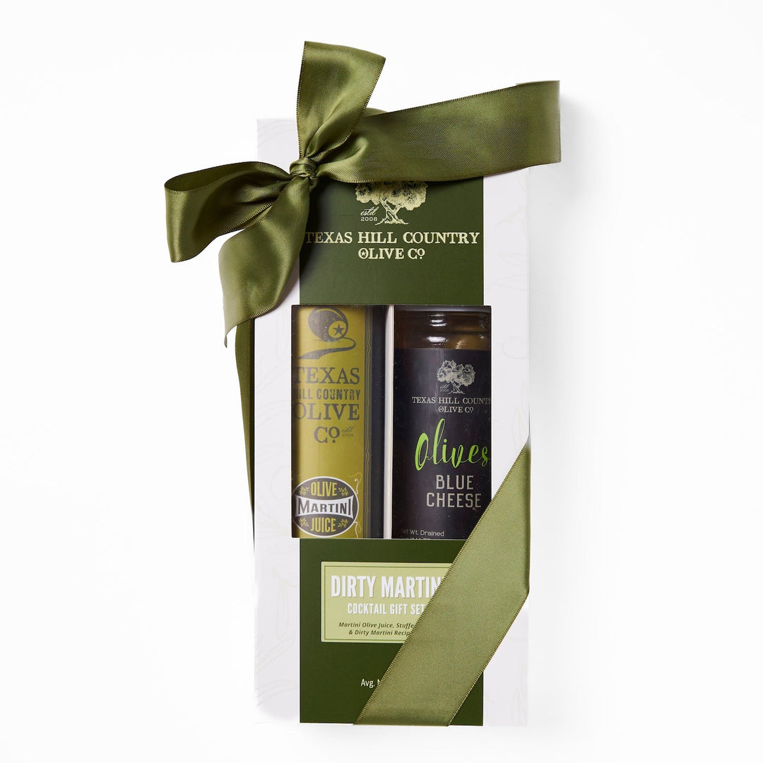 The Dirty Martini Cocktail Gift Set