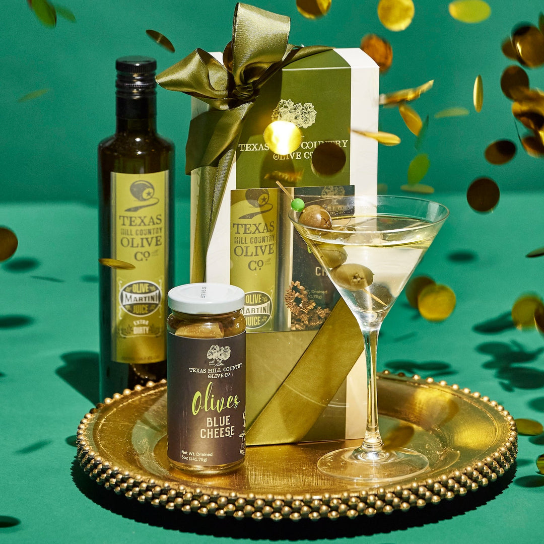 The Dirty Martini Cocktail Gift Set