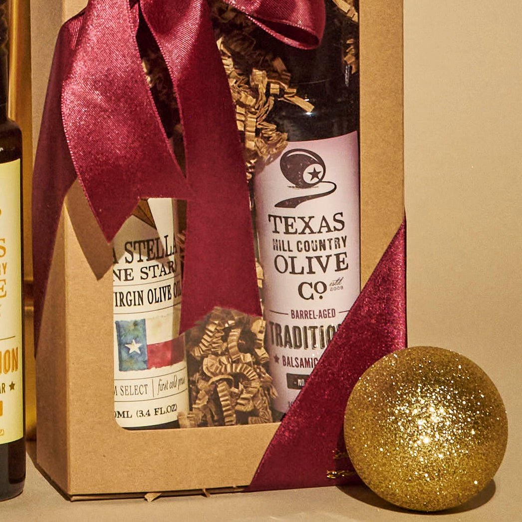 The Little Dipper Kraft Gift Box - Olive Oil Dipping Set – Texas