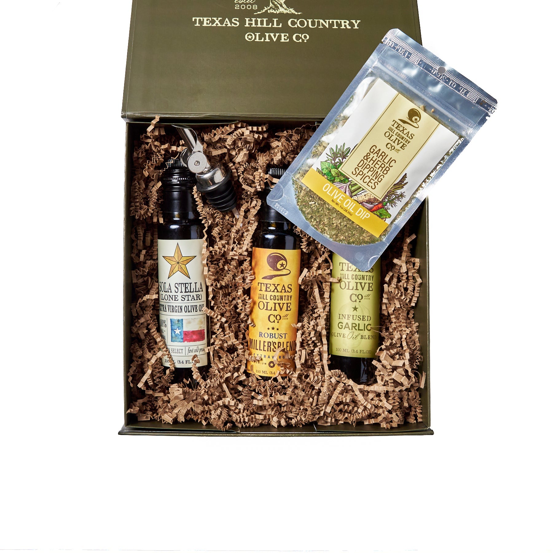 The New Tuscan Gourmet Keepsake Box - Texas Hill Country Olive Co.