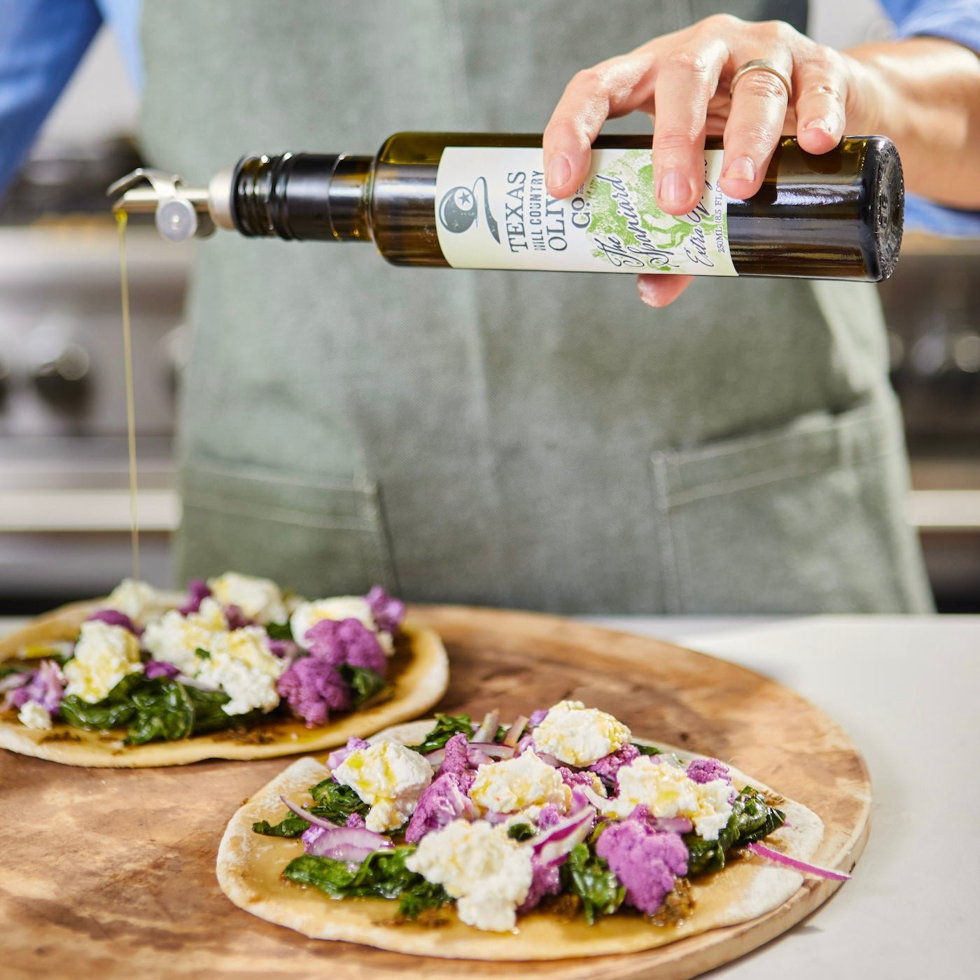 Olive Oil South Time slip Mat スリップマット The Spaniard Extra Virgin Olive Oil - Texas Hill Country Olive Co.