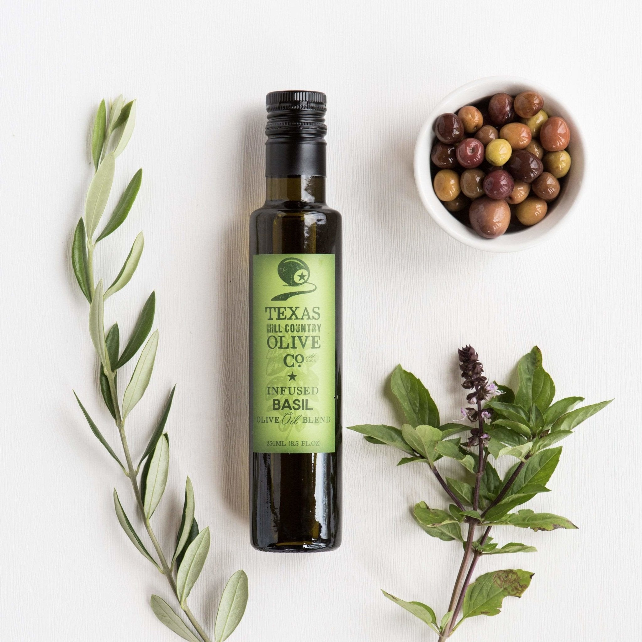 Basil Infused Olive Oil