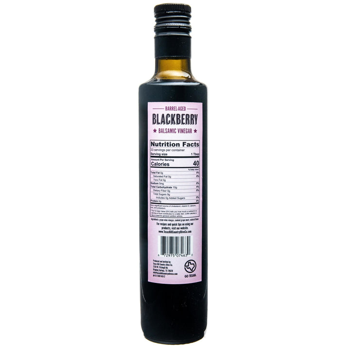Blackberry Balsamic Vinegar_Balsamic Vinegar_Texas Hill Country Olive Co.