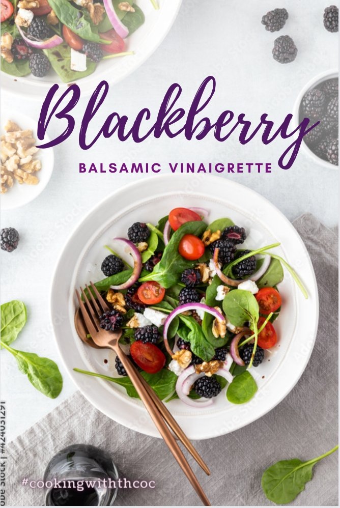 Blackberry Vinaigrette Recipe Set - Salad Lovers Gift – Texas Hill