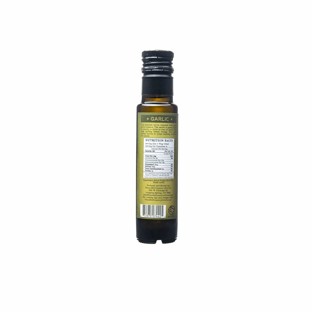 Garlic Infused Olive Oil_Infused Olive Oil_Texas Hill Country Olive Co.