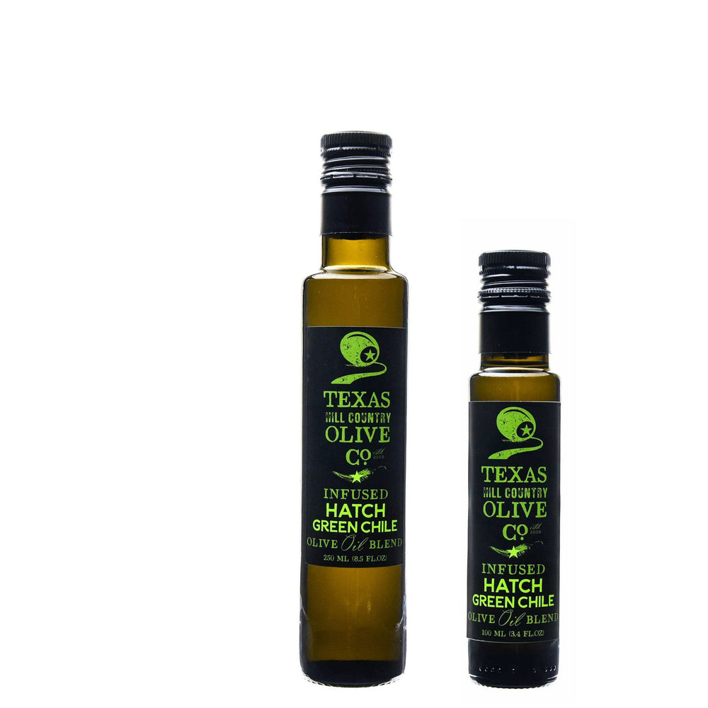 Hatch Green Chile Olive Oil_Infused Olive Oil_Texas Hill Country Olive Co.