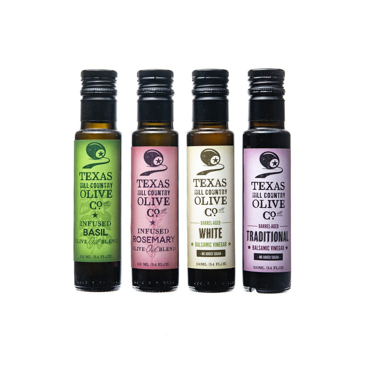 Herb Infused Mini Set - Green_Gift Sets_Texas Hill Country Olive Co.