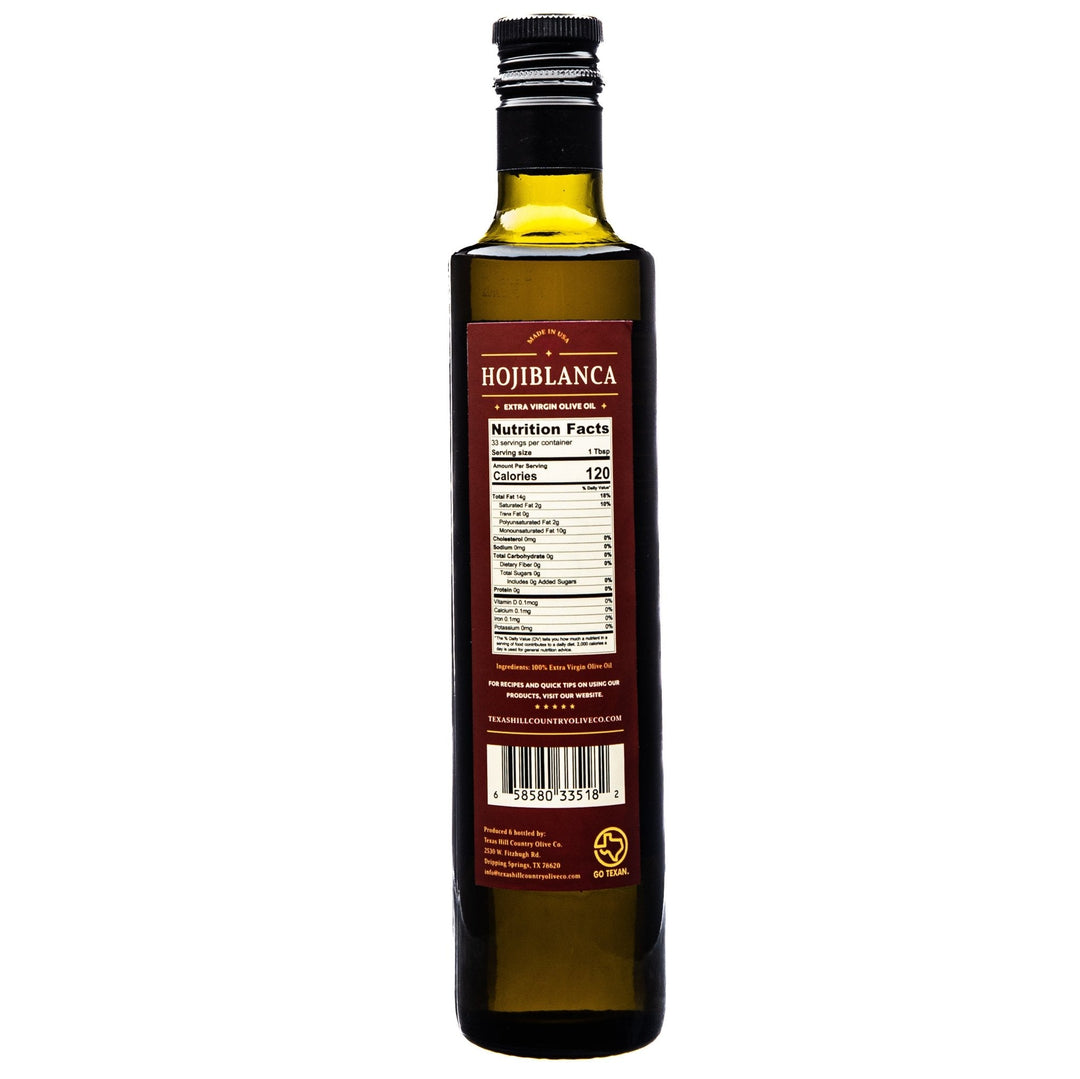 Hojiblanca Extra Virgin Olive Oil_Extra Virgin Olive Oil_Texas Hill Country Olive Co.