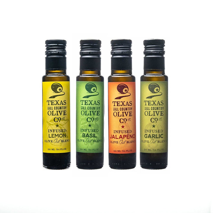 Infused Olive Oil Mini Set -Orange_Gift Sets_Texas Hill Country Olive Co.