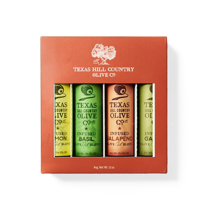Infused Olive Oil Mini Set -Orange_Gift Sets_Texas Hill Country Olive Co.