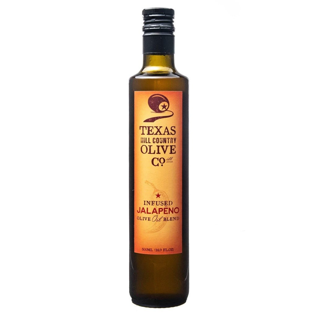 500 ml bottle of Jalapeno Infused Olive Oil