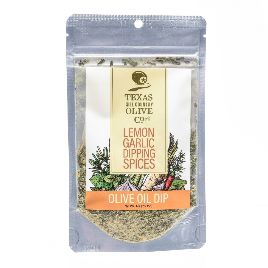 Lemon Garlic Dipping Spice_Olive Oil Dip_Texas Hill Country Olive Co.