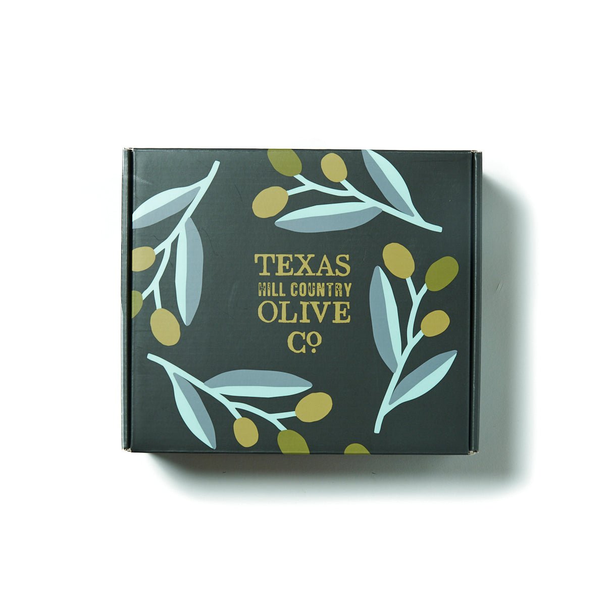 Lemon Vinaigrette Recipe Olive Gift Box with Dish Towel – Texas