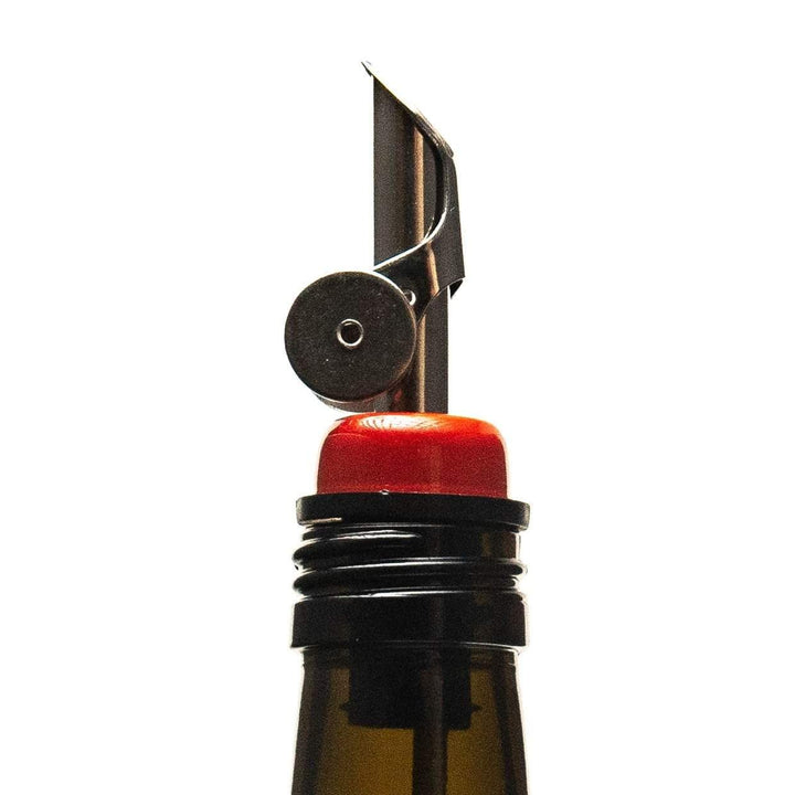 Red Perfect Pour Spout_Kitchen Accessories_Texas Hill Country Olive Co.