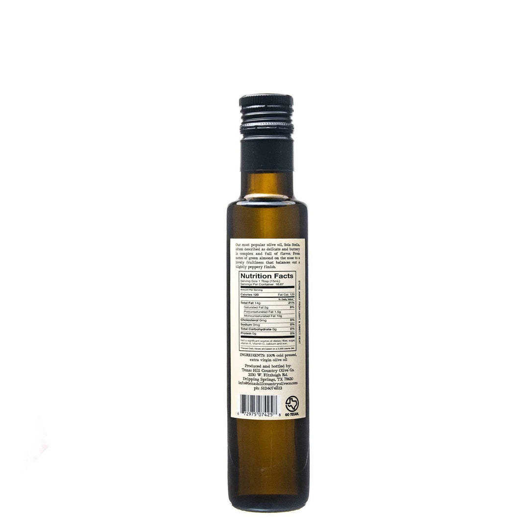 Sola Stella Extra Virgin Olive Oil_Extra Virgin Olive Oil_Texas Hill Country Olive Co.