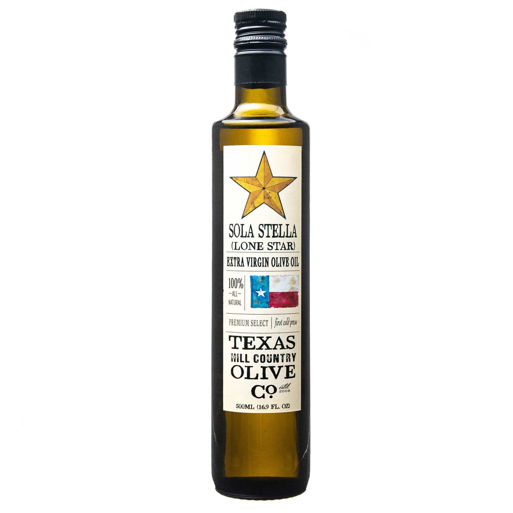 Sola Stella Extra Virgin Olive Oil - Texas Hill Country Olive Co.