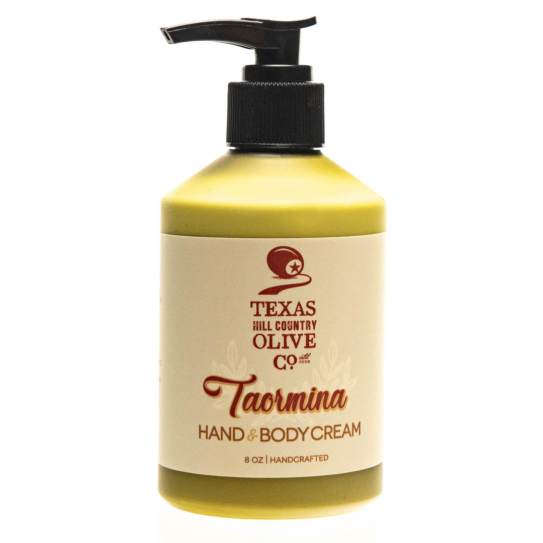Taormina Lush Olive Oil Body Cream_Spa_Texas Hill Country Olive Co.