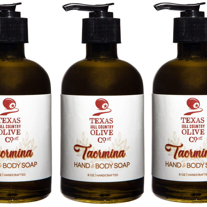 Taormina Lush Olive Oil Hand Soap_Spa_Texas Hill Country Olive Co.