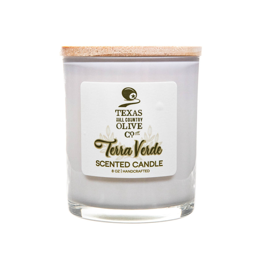 Terra Verde Lush Spa Candle_Spa_Texas Hill Country Olive Co.