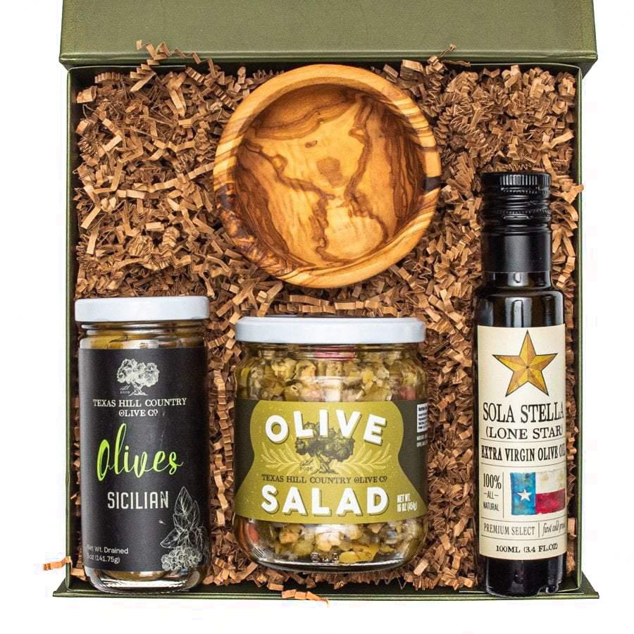 The Oliva Gourmet Keepsake Box_Gift Sets_Texas Hill Country Olive Co.