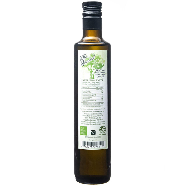 The Spaniard Extra Virgin Olive Oil_Extra Virgin Olive Oil_Texas Hill Country Olive Co.