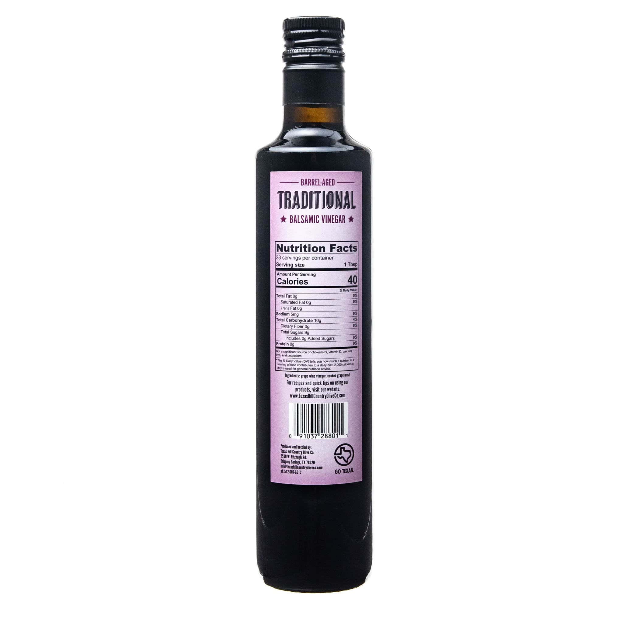 Traditional Aged Balsamic Vinegar - Texas Hill Country Olive Co.