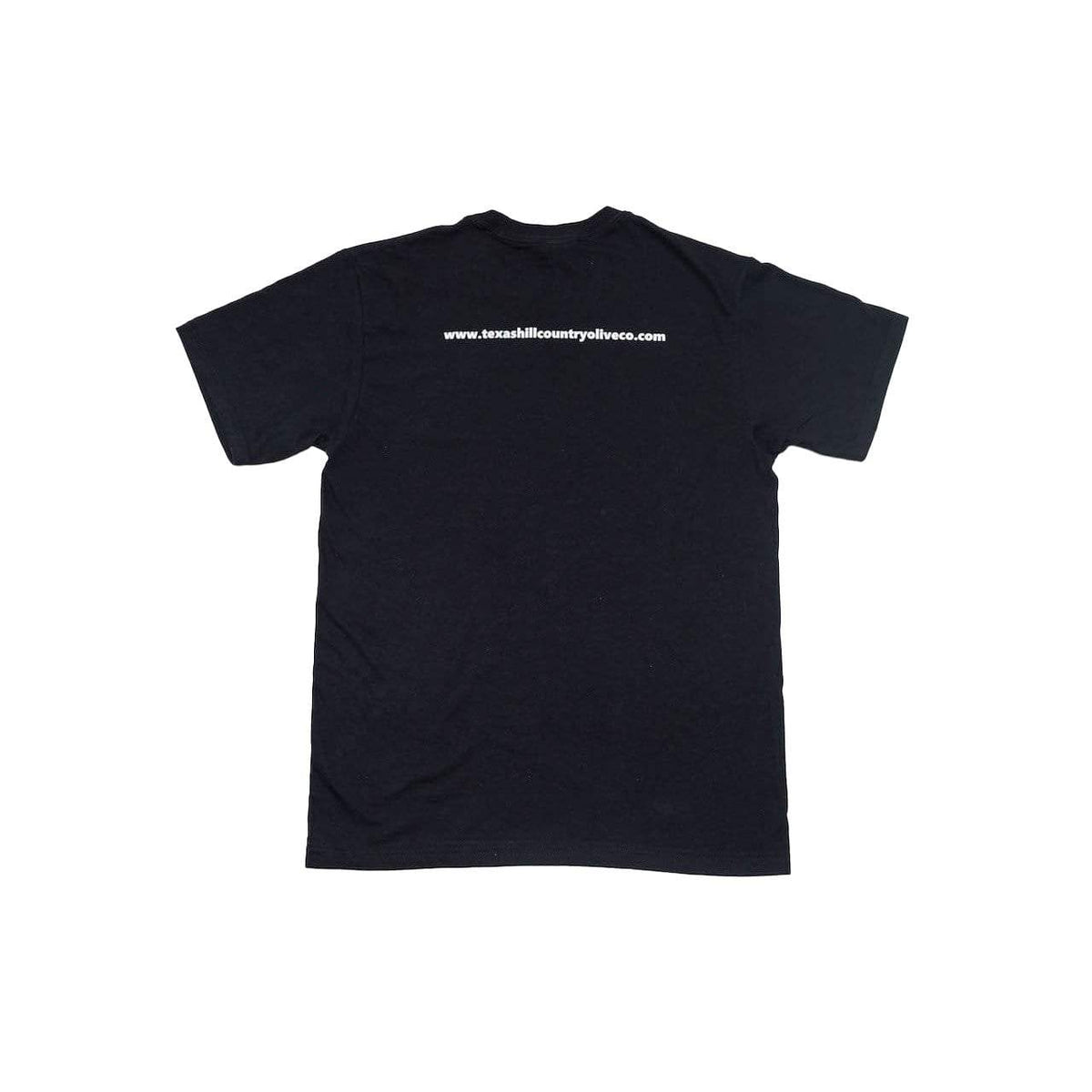 Unisex THCOC Short Sleeve Black T Shirt_Apparel_Texas Hill Country Olive Co.