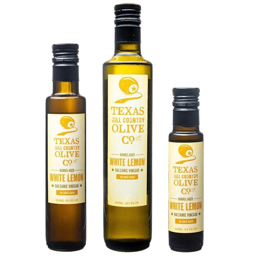 White Lemon Balsamic Vinegar - Texas Hill Country Olive Co.
